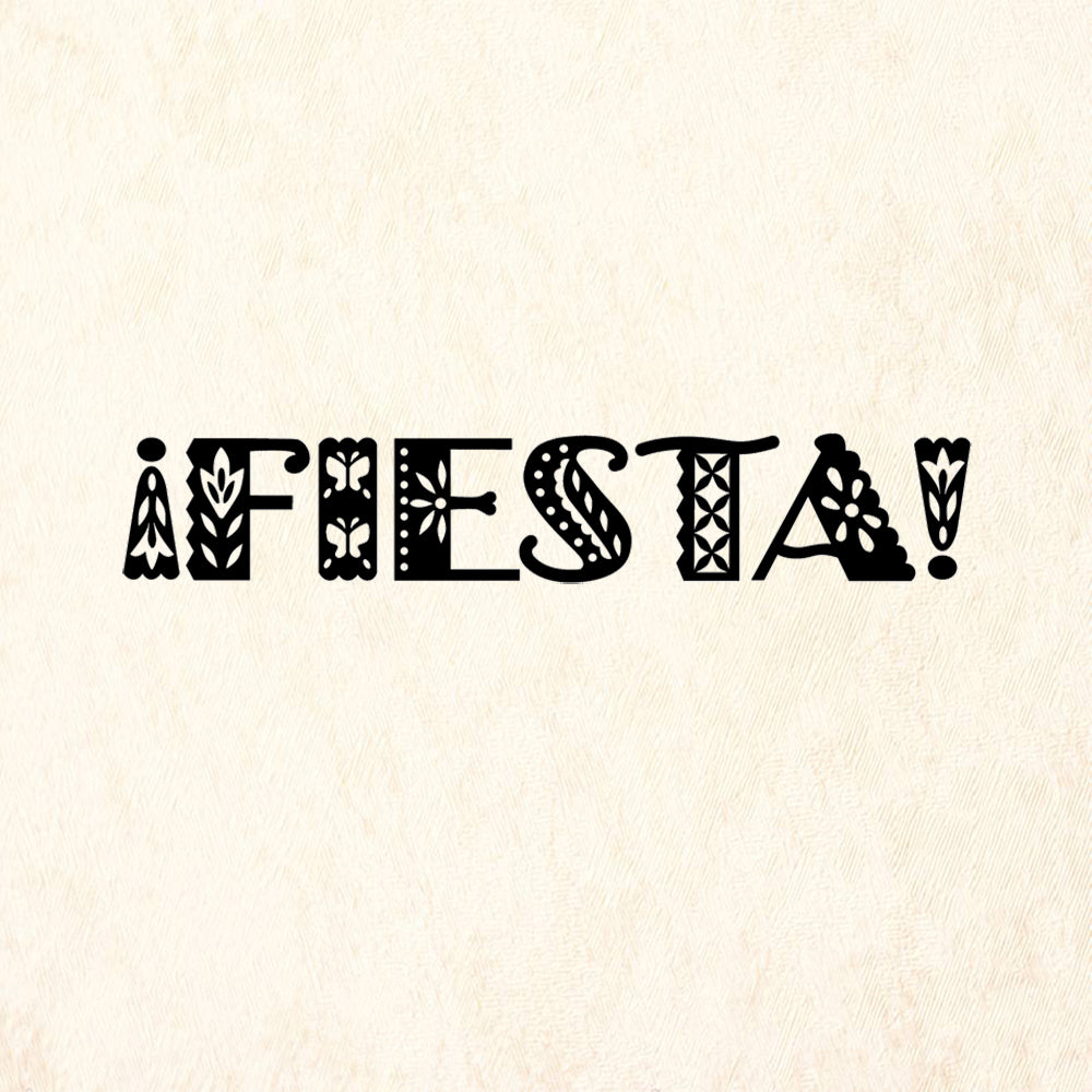 StampaFe Fiesta Card Making Rubber Art Stamp