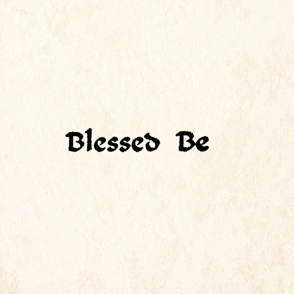 StampaFe Blessed Be Rubber Art Stamp
