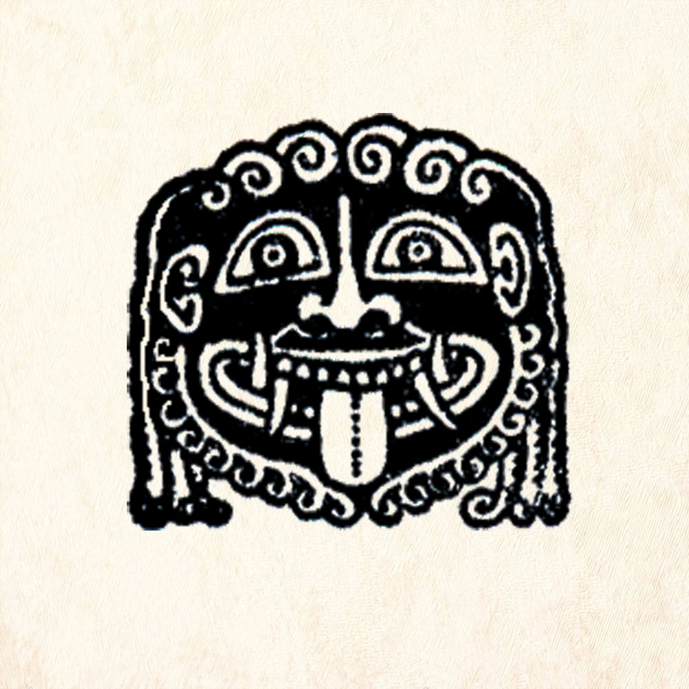 StampaFe Gorgan Tribal Rubber Art Stamp