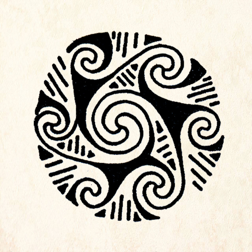 StampaFe Kinitty Cross Celtic Rubber Art Stamp