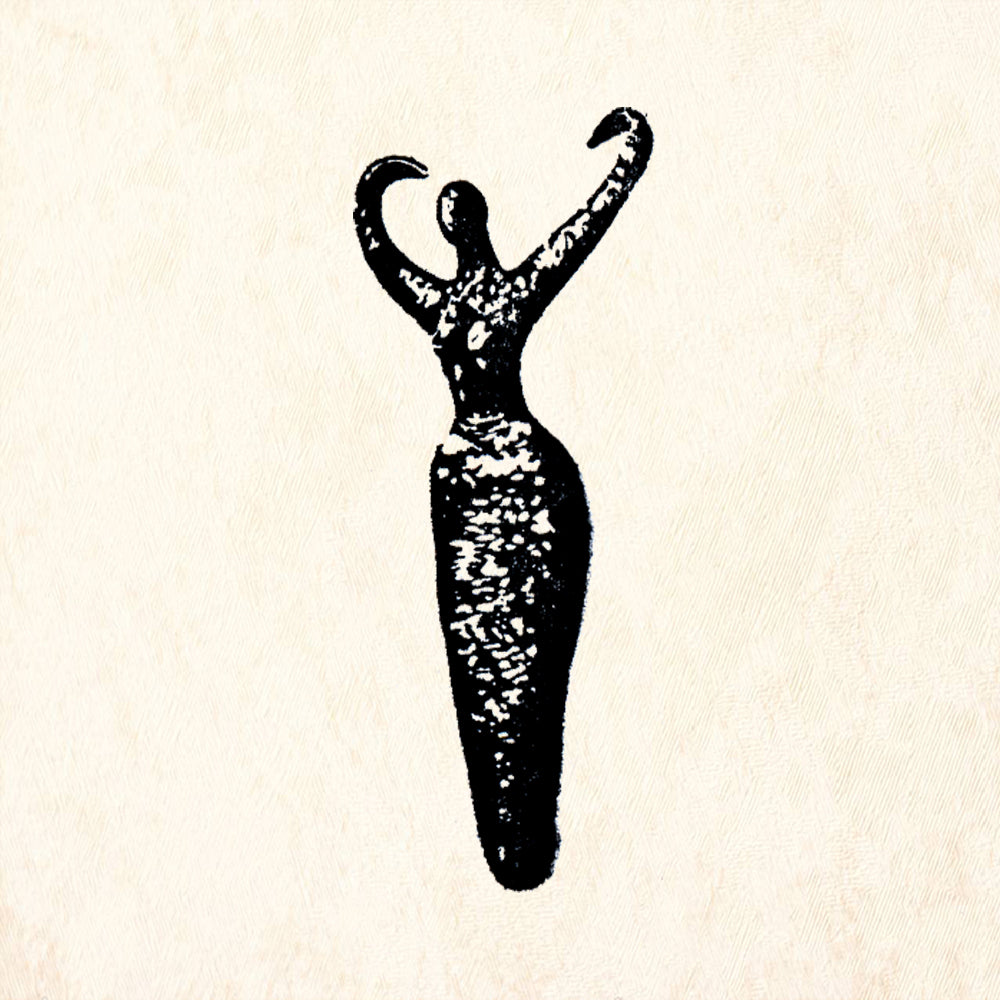 StampaFe Nile Goddess Rubber Art Stamp