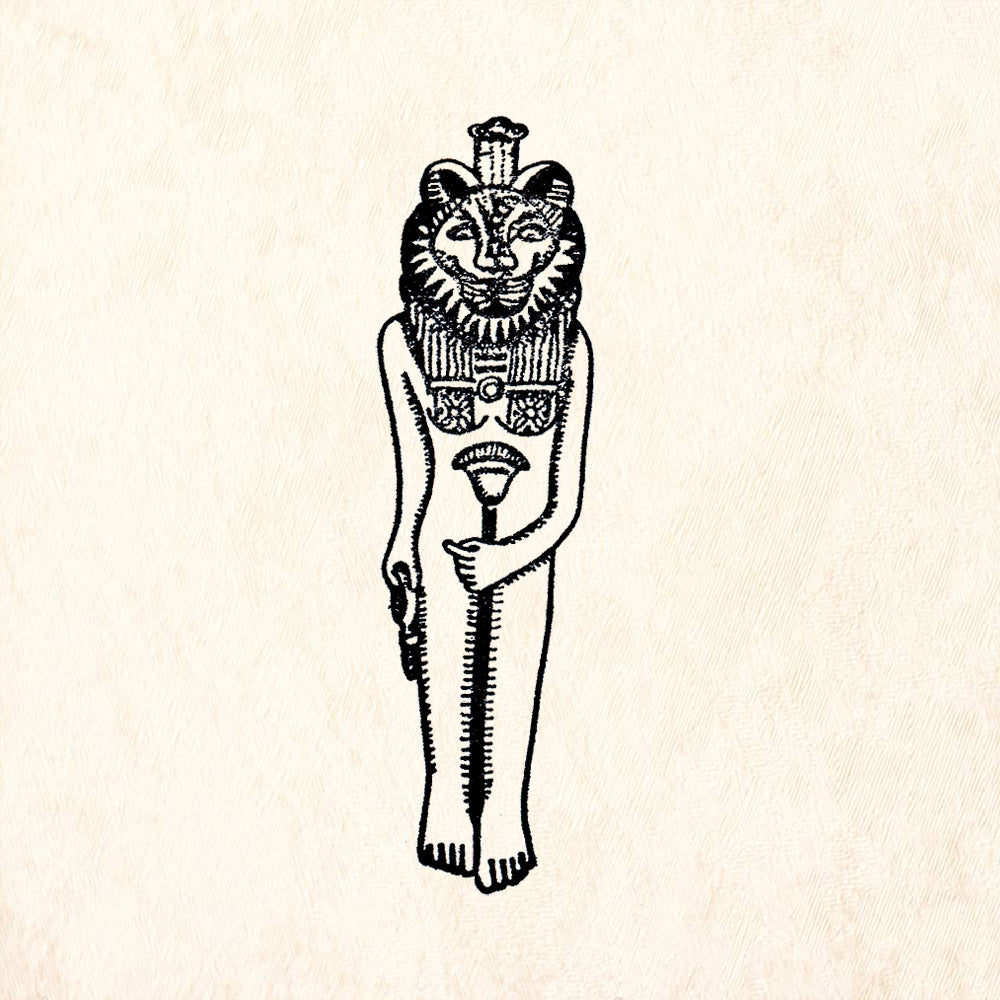 StampaFe Sekhmet Goddess Rubber Art Stamp