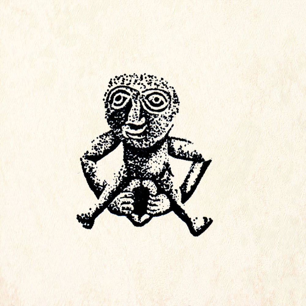 StampaFe Sheela Na Gig Rubber Art Stamp