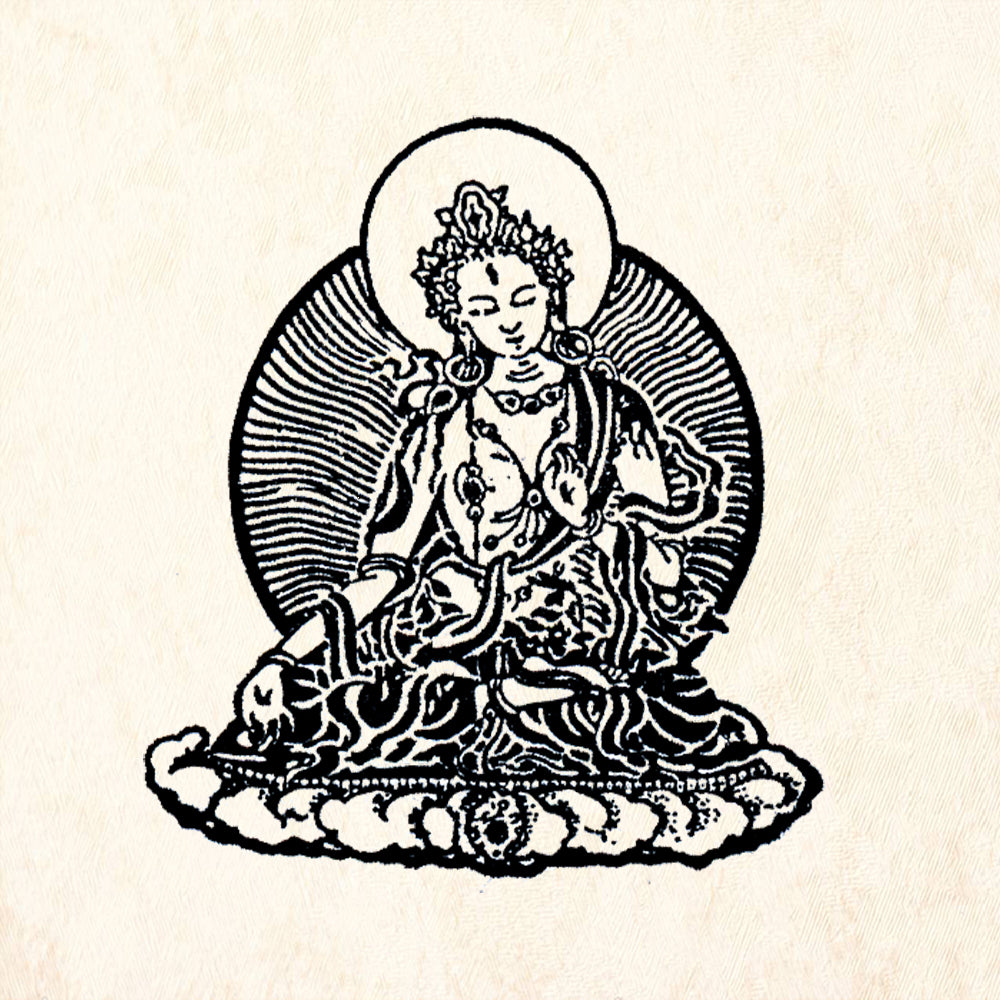 StampaFe Tara Goddess Rubber Art Stamp