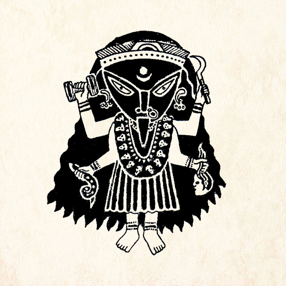 StampaFe Kali Ma Goddess Rubber Stamp