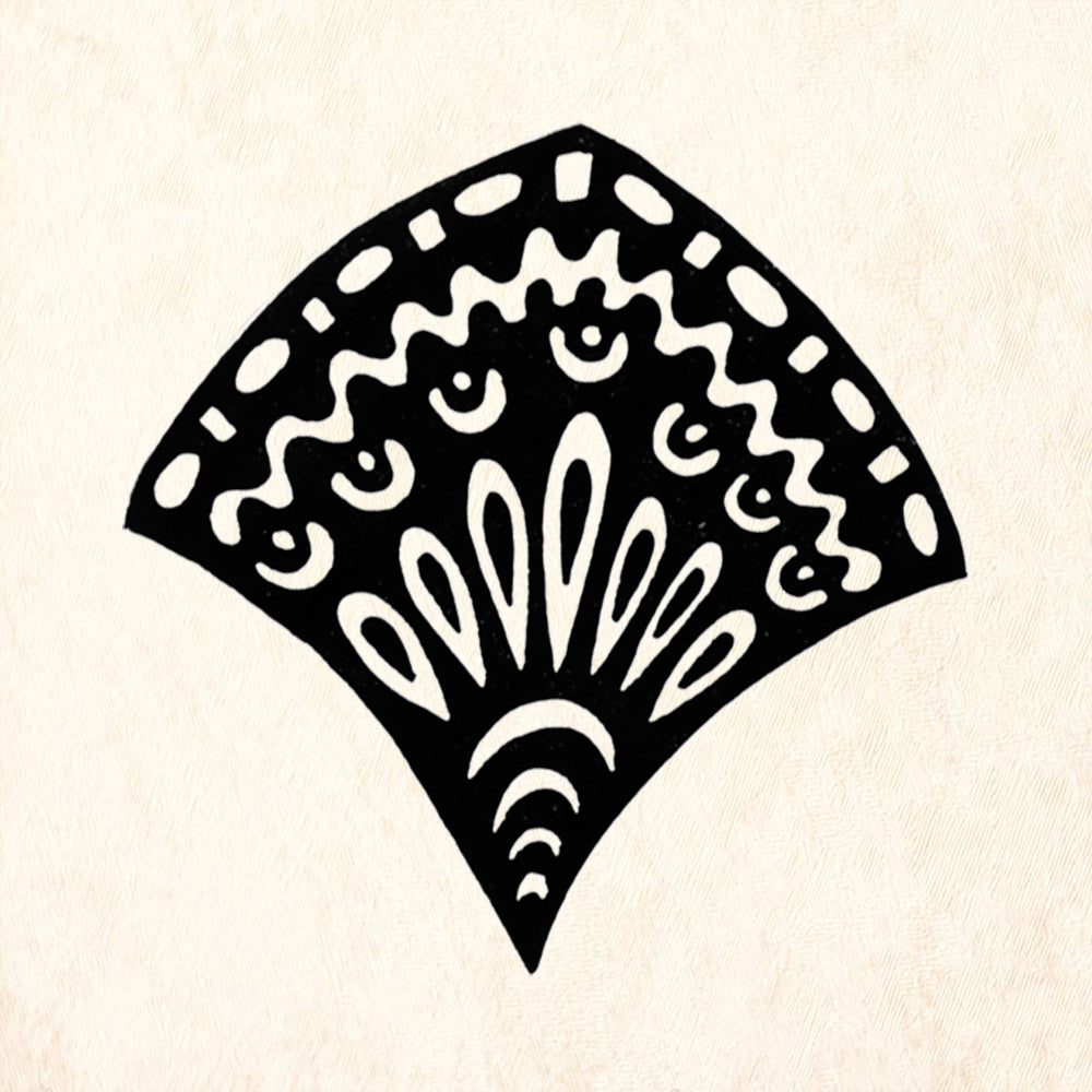 StampaFe Water Lily Small Botanical Rubber Art Stamp
