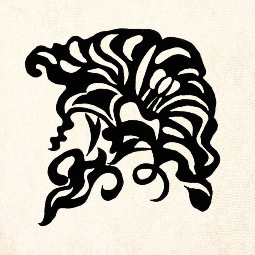 StampaFe Sacred Datura Large Botanical Rubber Art Stamp