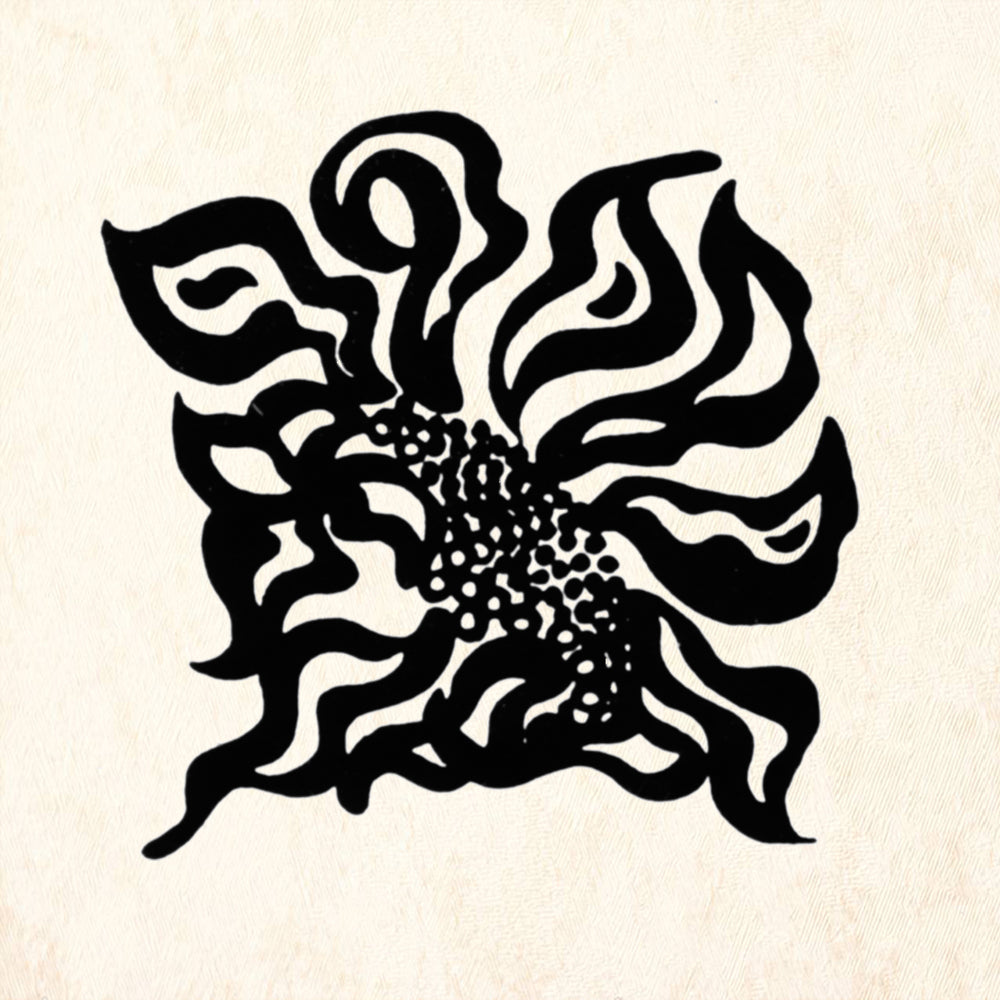 StampaFe Sunflower Large Botanical Rubber Art Stamp