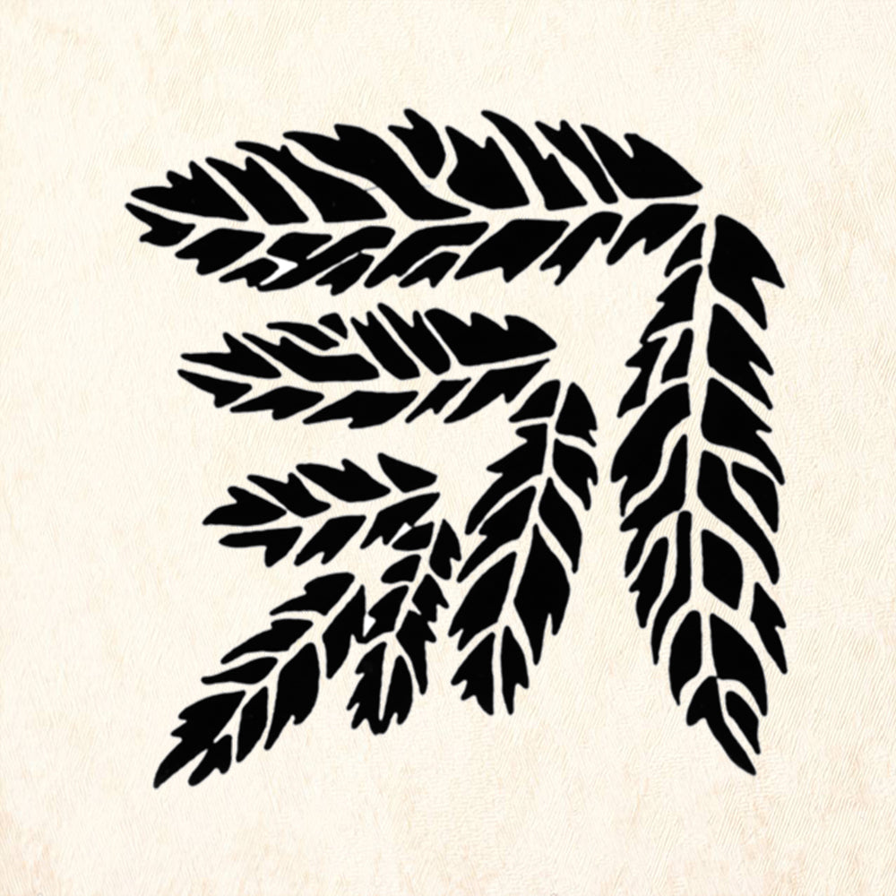 StampaFe Sumac Leaf Small Botanical Rubber Art Stamp