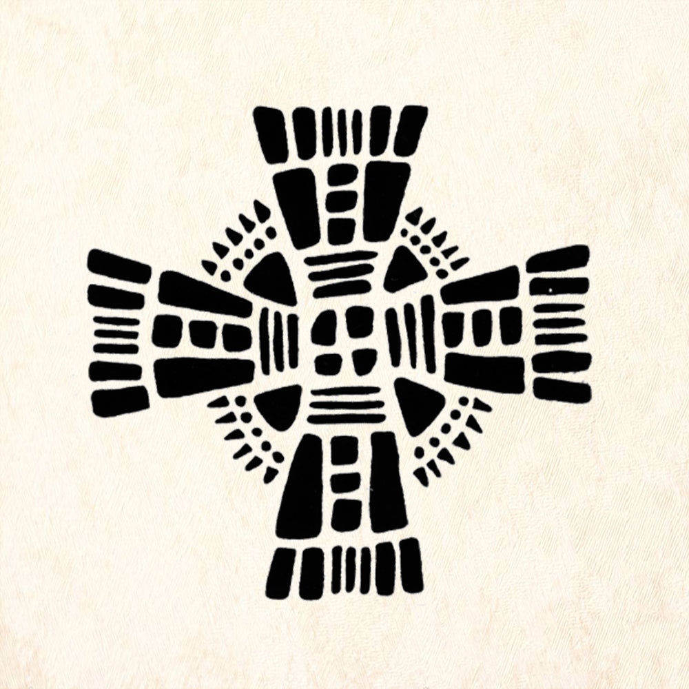 StampaFe Celtic Cross Small Southwestern Rubber Art Stamp