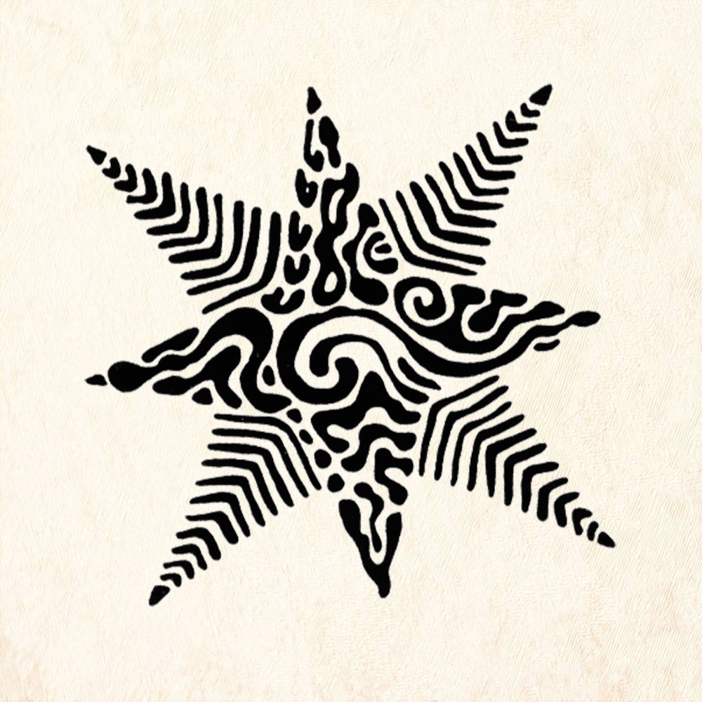 StampaFe Regeneration Star Small Rubber Art Stamp