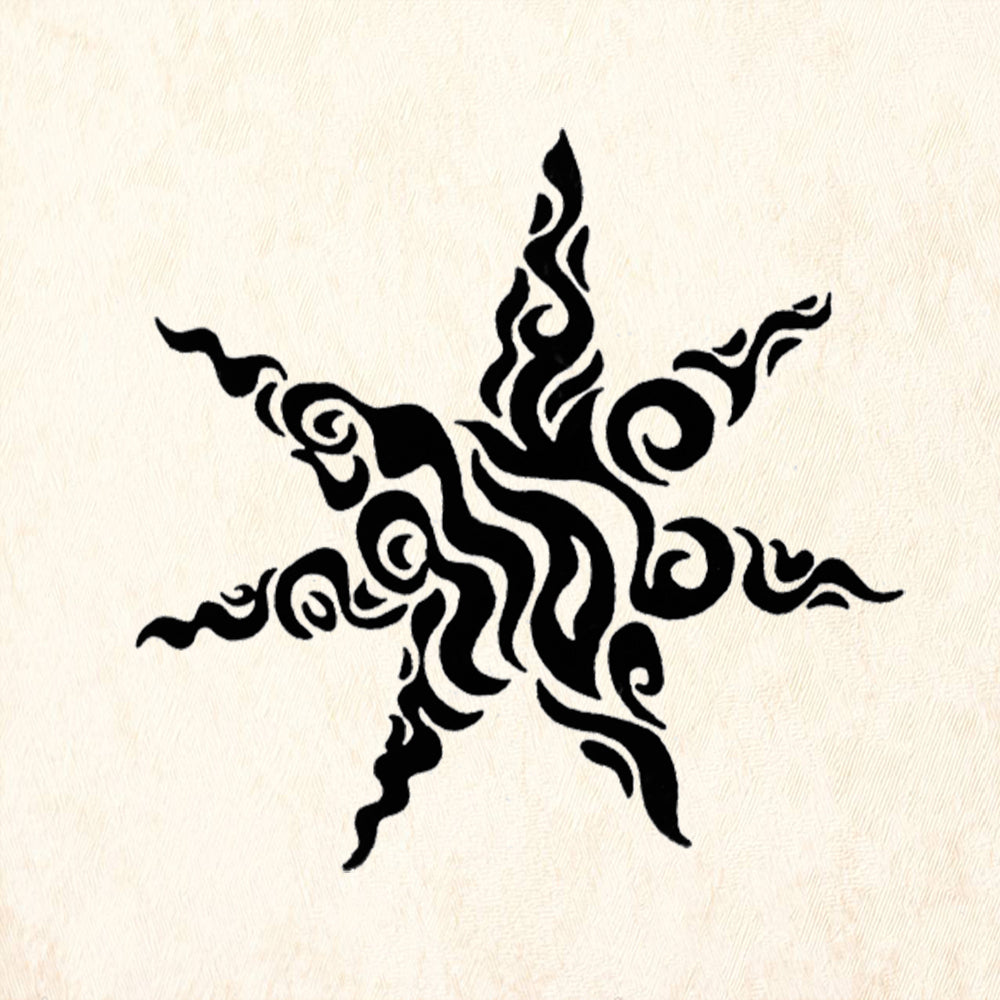 StampaFe Mystic Star Small Rubber Art Stamp