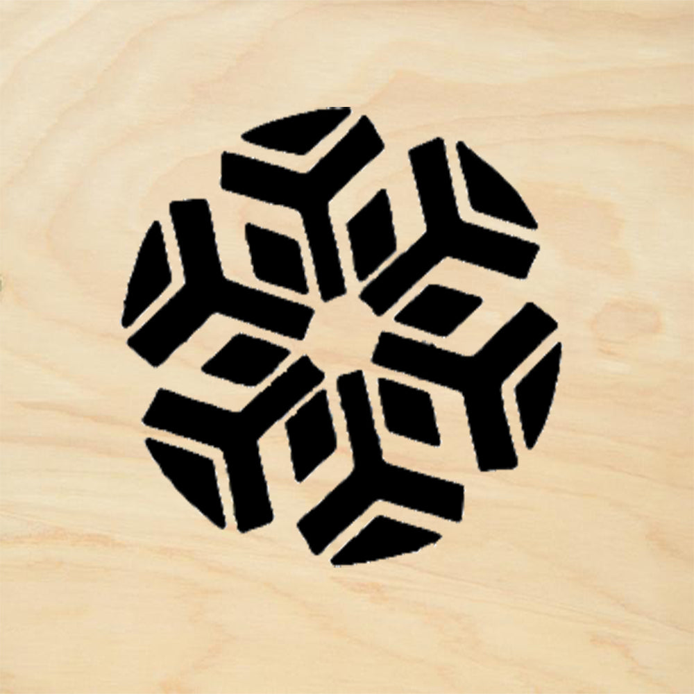 StampaFe Snowflake One Winter Rubber Art Stamp
