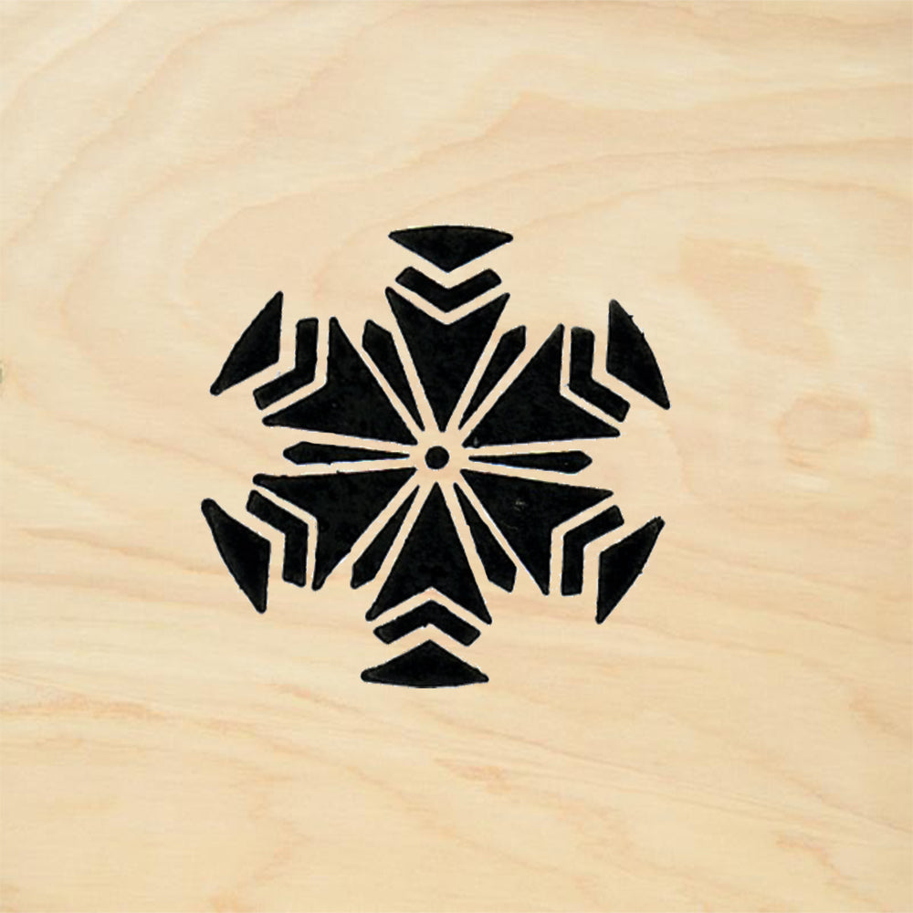 StampaFe Snowflake 7 Winter Rubber Art Stamp
