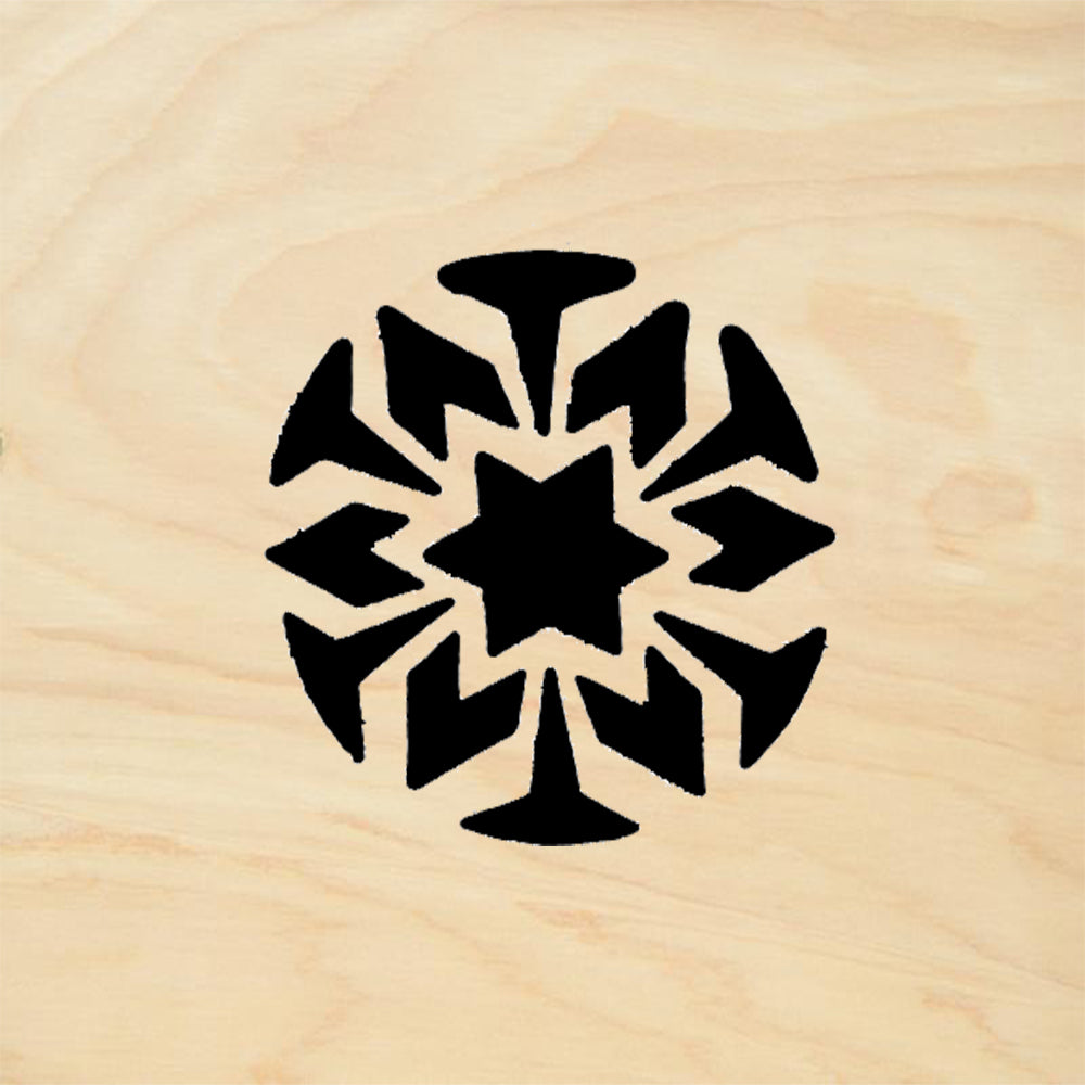 StampaFe Snowflake 17 Winter Rubber Art Stamp