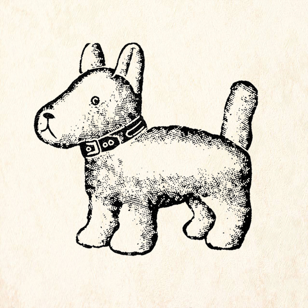 StampaFe Muffy Animal Rubber Art Stamp