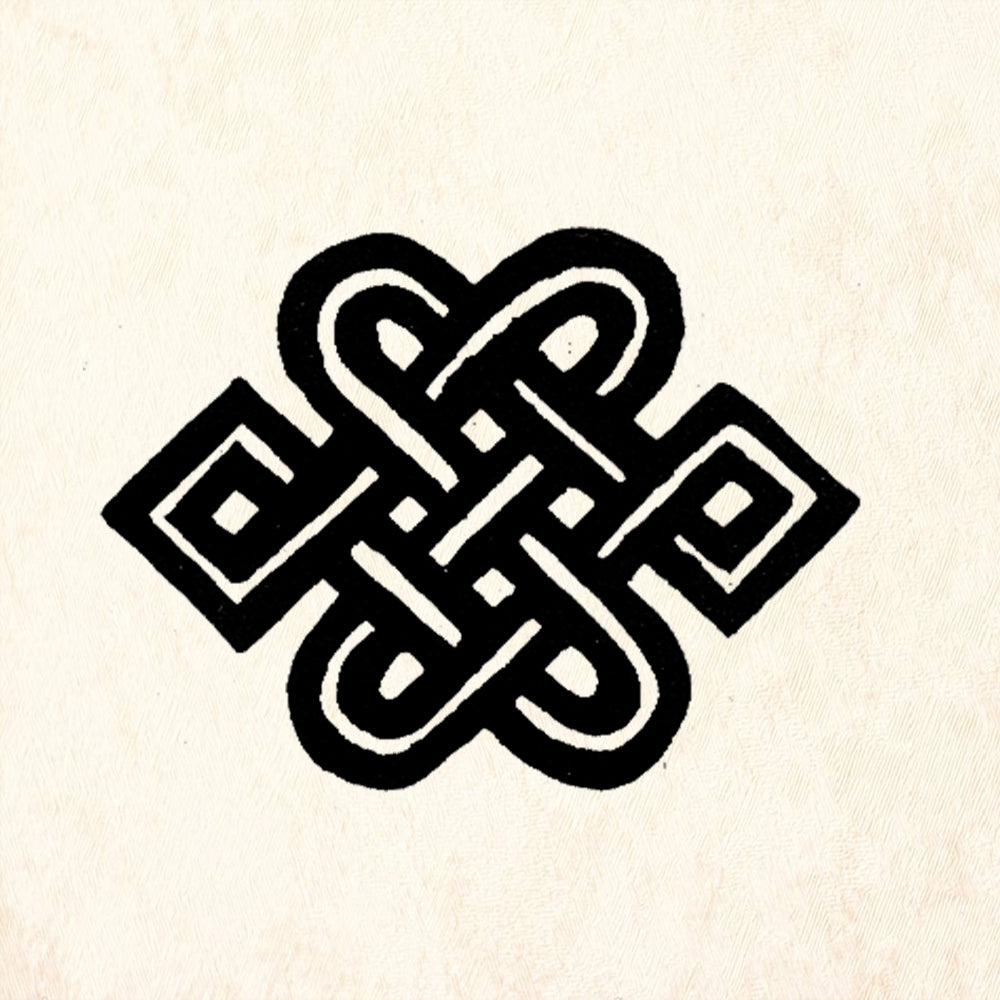 StampaFe Mystical Knot Small Rubber Art Stamp