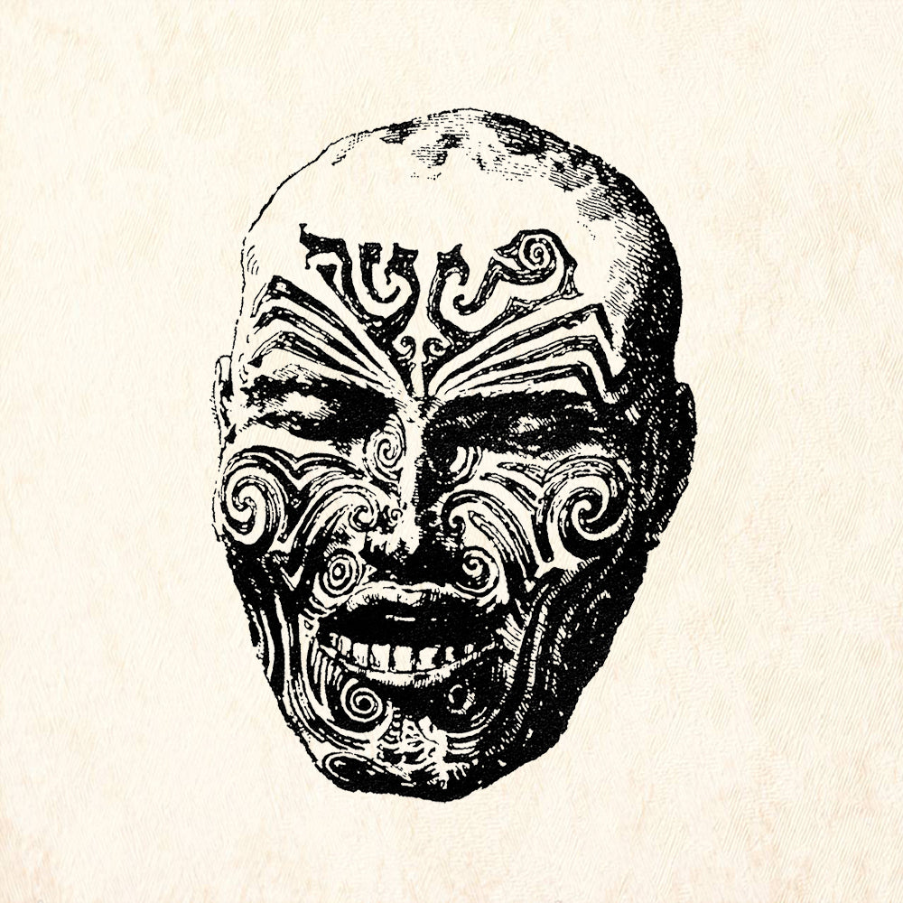 StampaFe Face of Denial Rubber Art Stamp