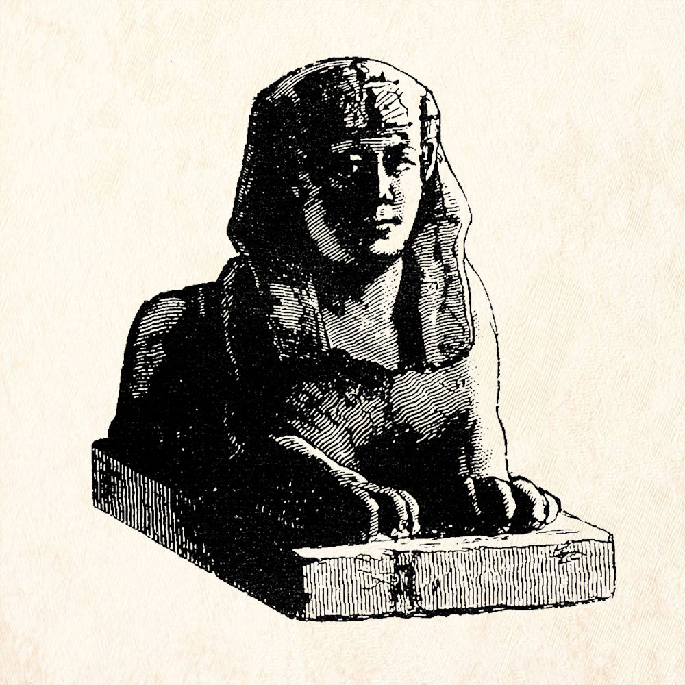 StampaFe Sphinx Rubber Art Stamp