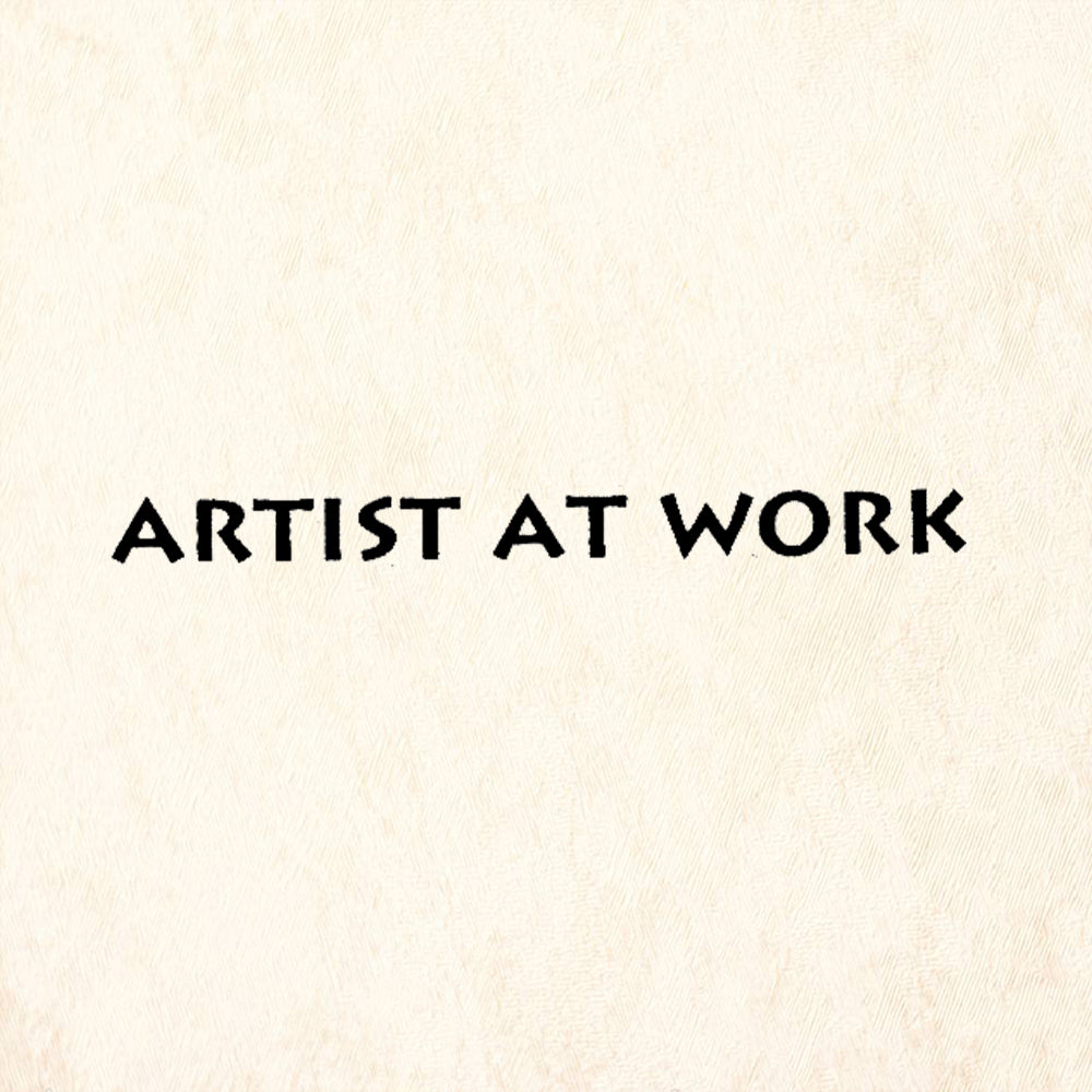StampaFe Artist At Work Rubber Art Stamp