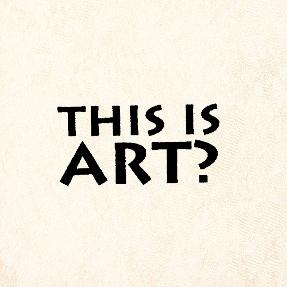 StampaFe This is Art? Rubber Art Stamp