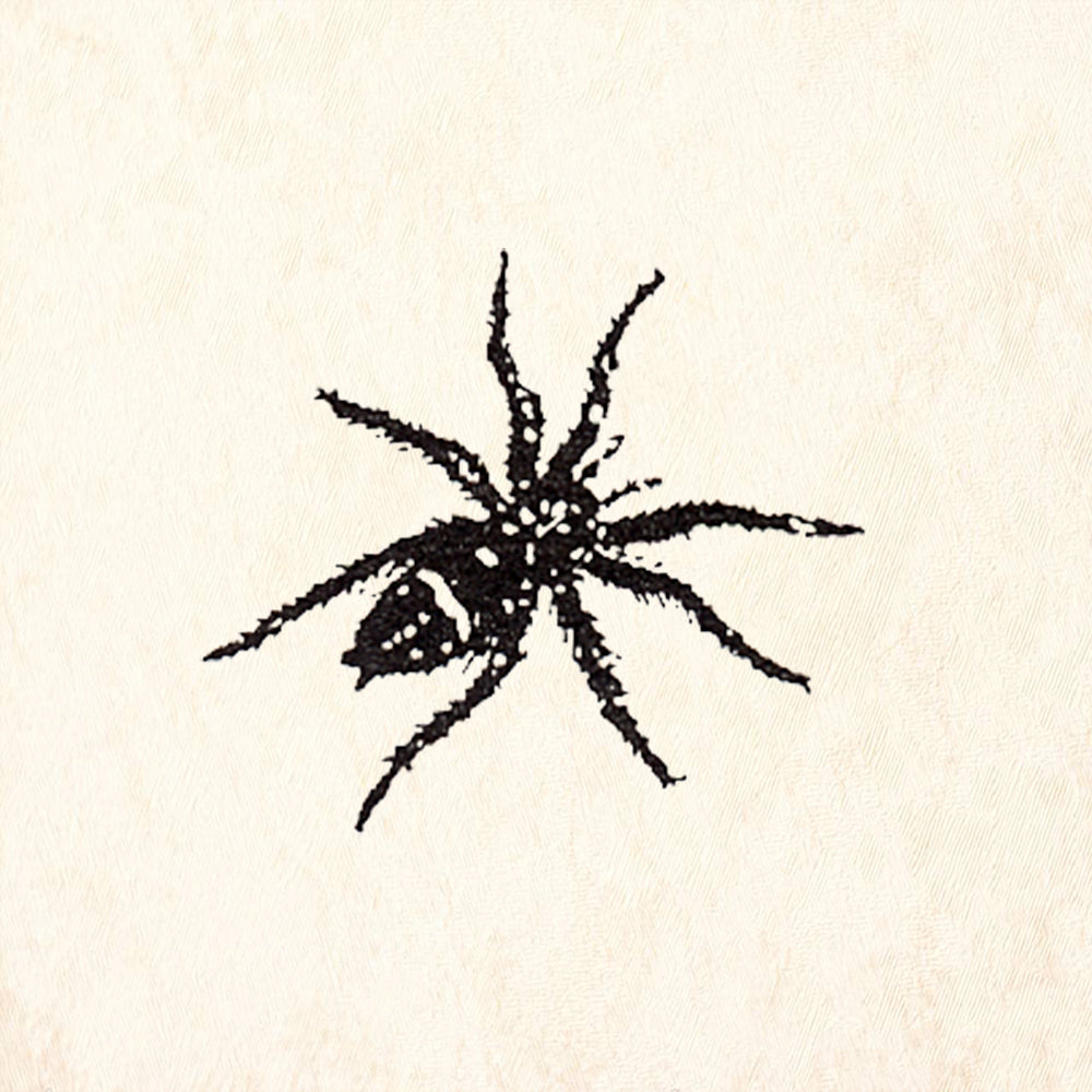 StampaFe Spider Little Fuzzy Rubber Art Stamp