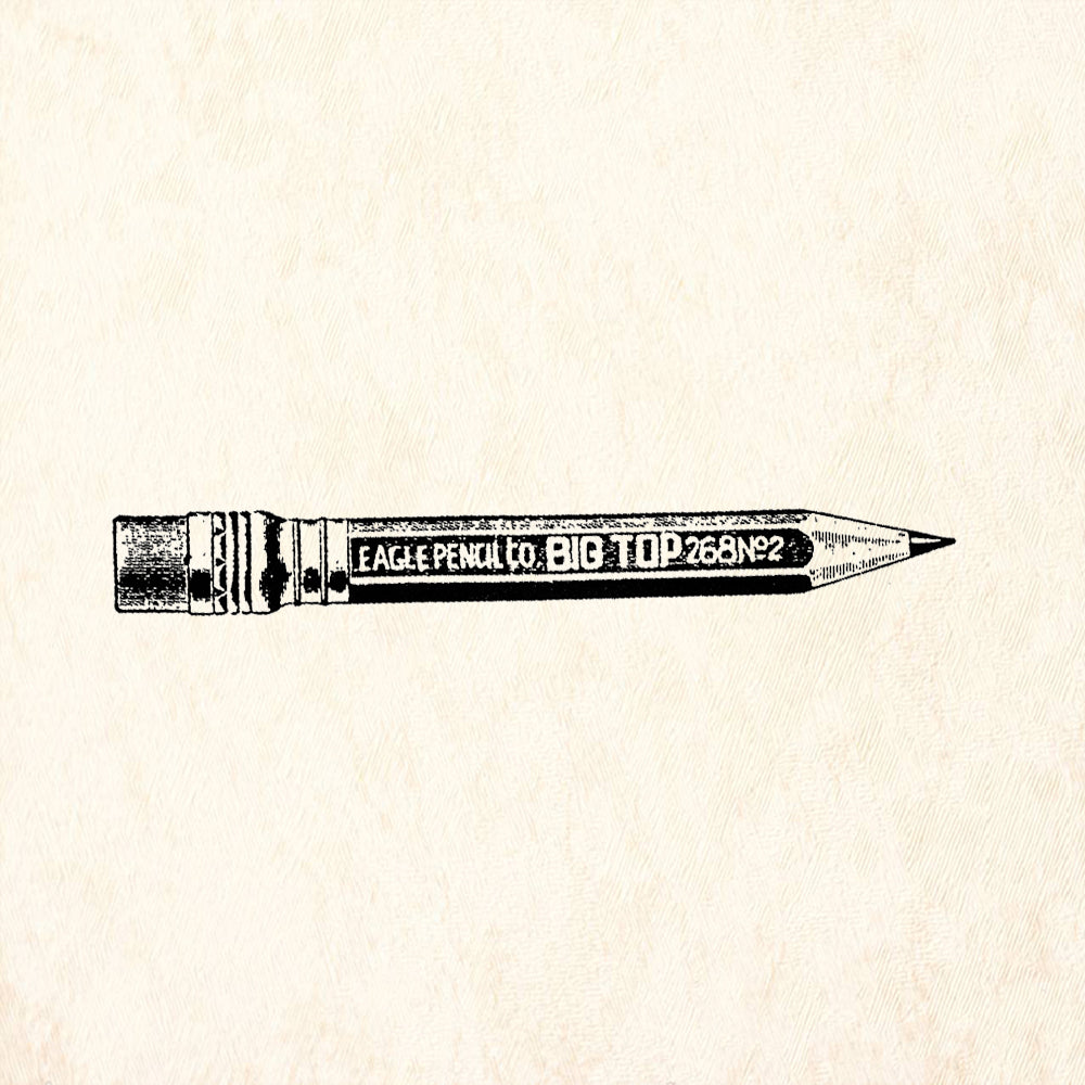 StampaFe Pencil Rubber Art Stamp
