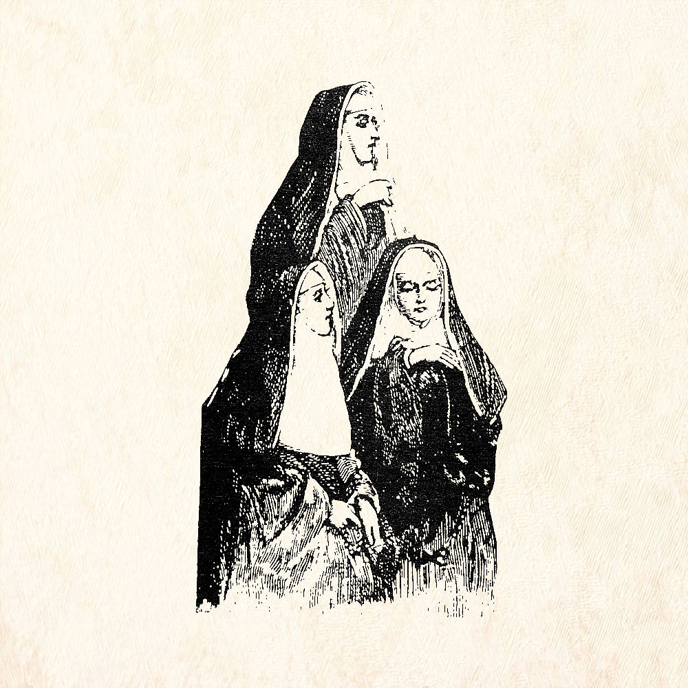 StampaFe Disappointer Sisters Rubber Art Stamp