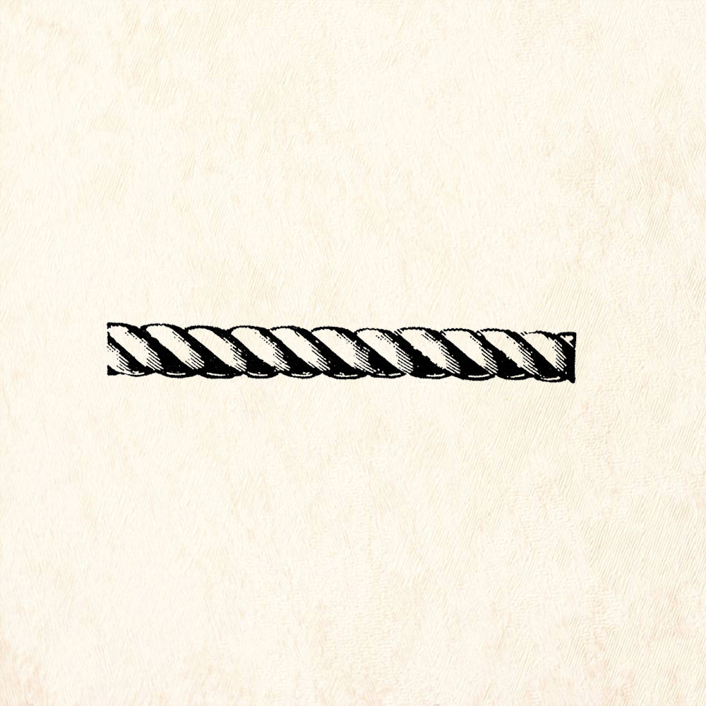 StampaFe Rope Rubber Art Stamp