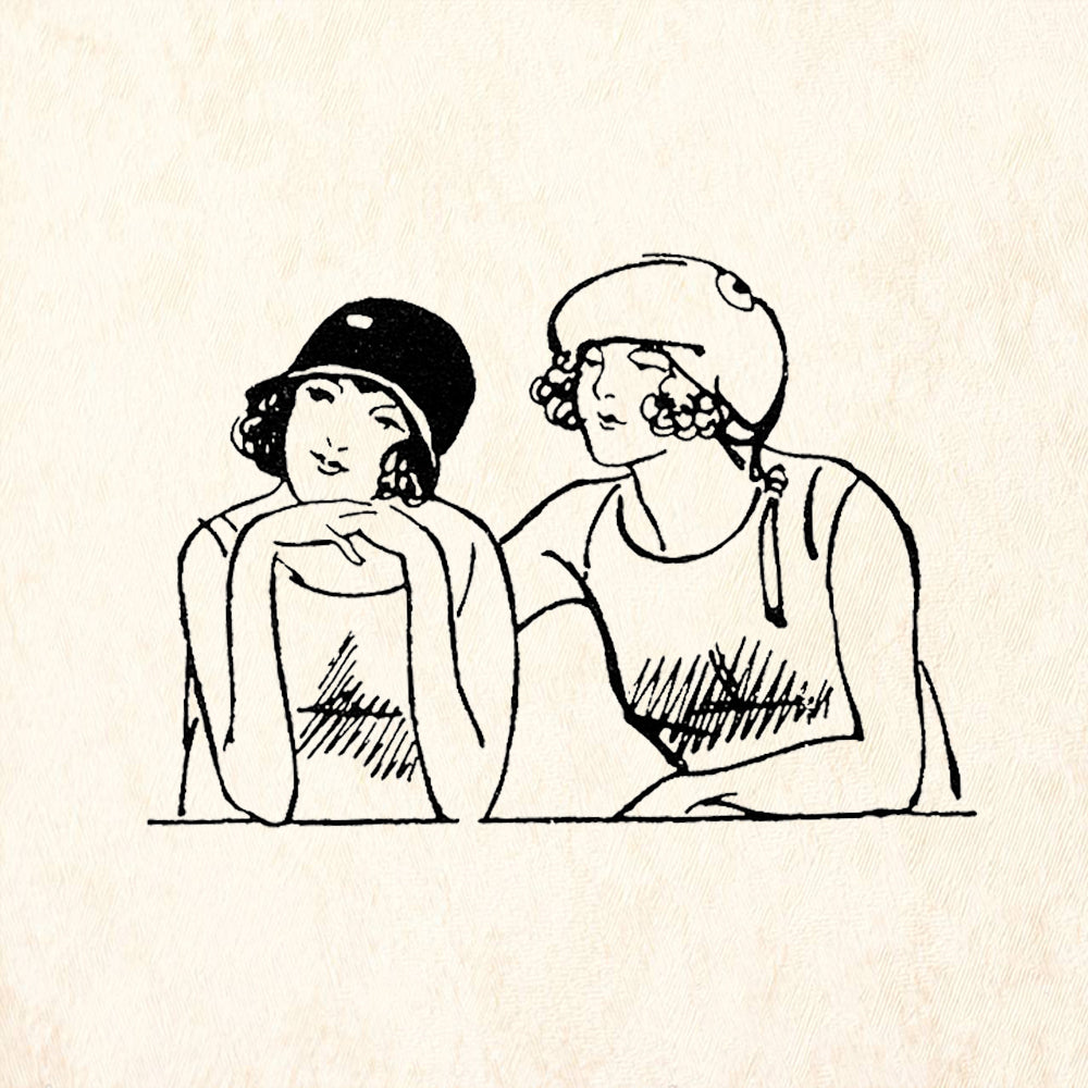 StampaFe Millie and Grace Rubber Art Stamp