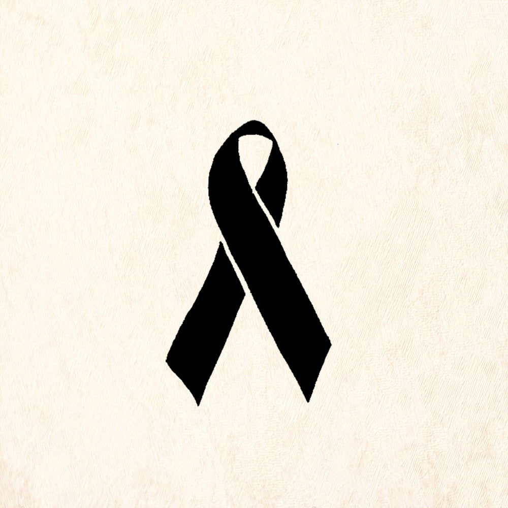 StampaFe Awareness Ribbon Rubber Art Stamp