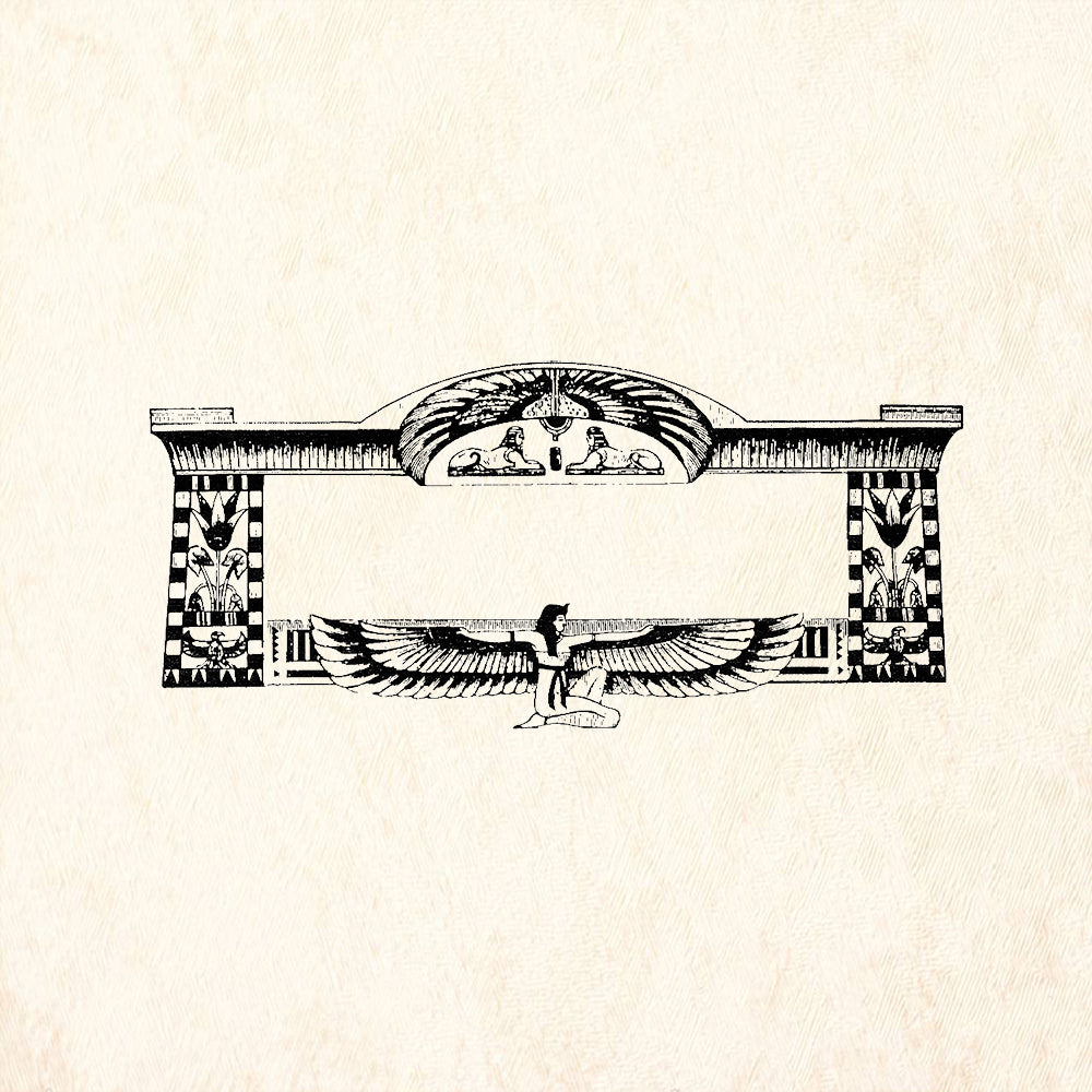 StampaFe Isis Frame Rubber Art Stamp