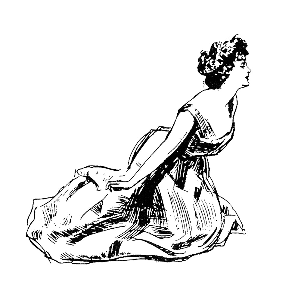 StampaFe Monadesde Rubber Art Stamp