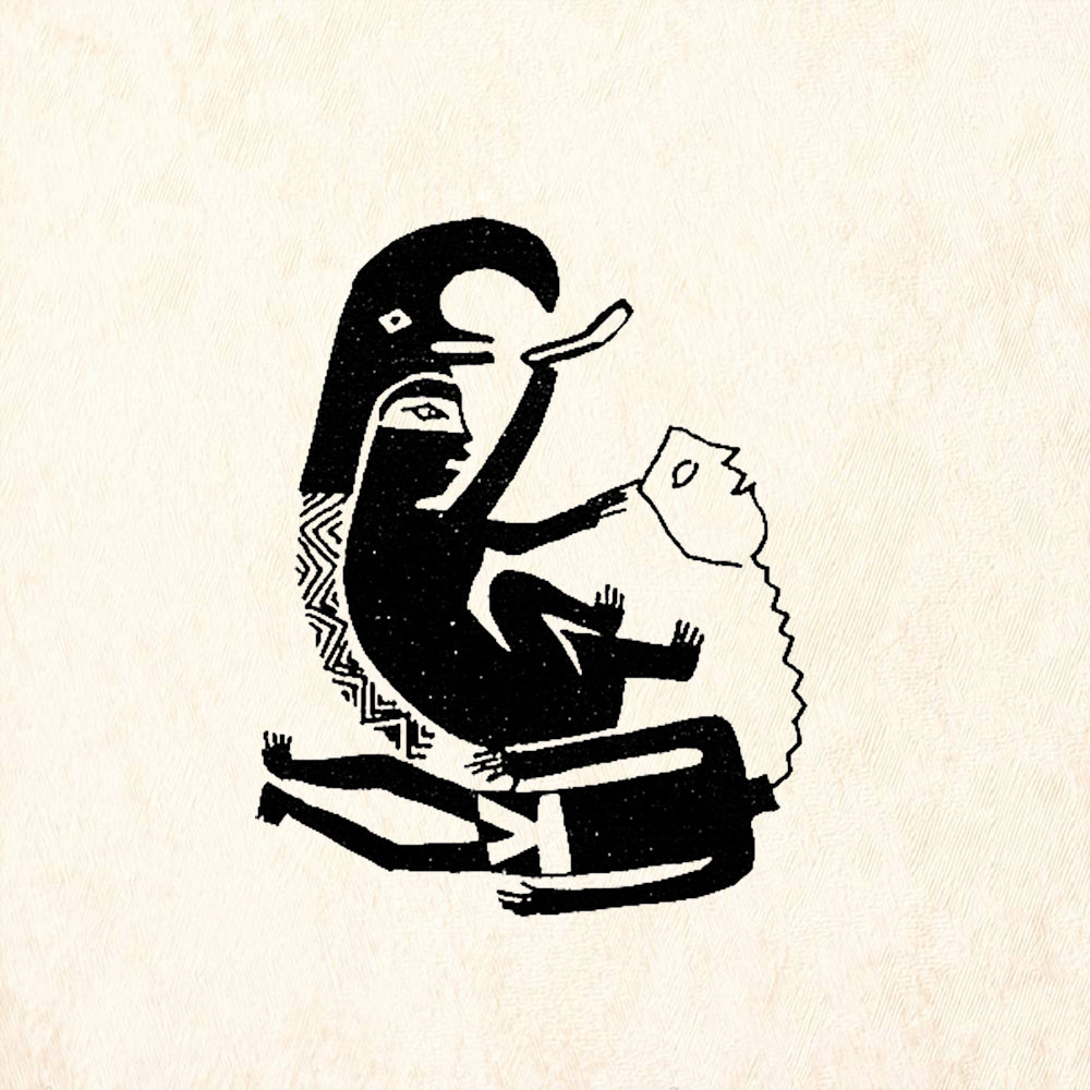 StampaFe Shaman Rubber Art Stamp