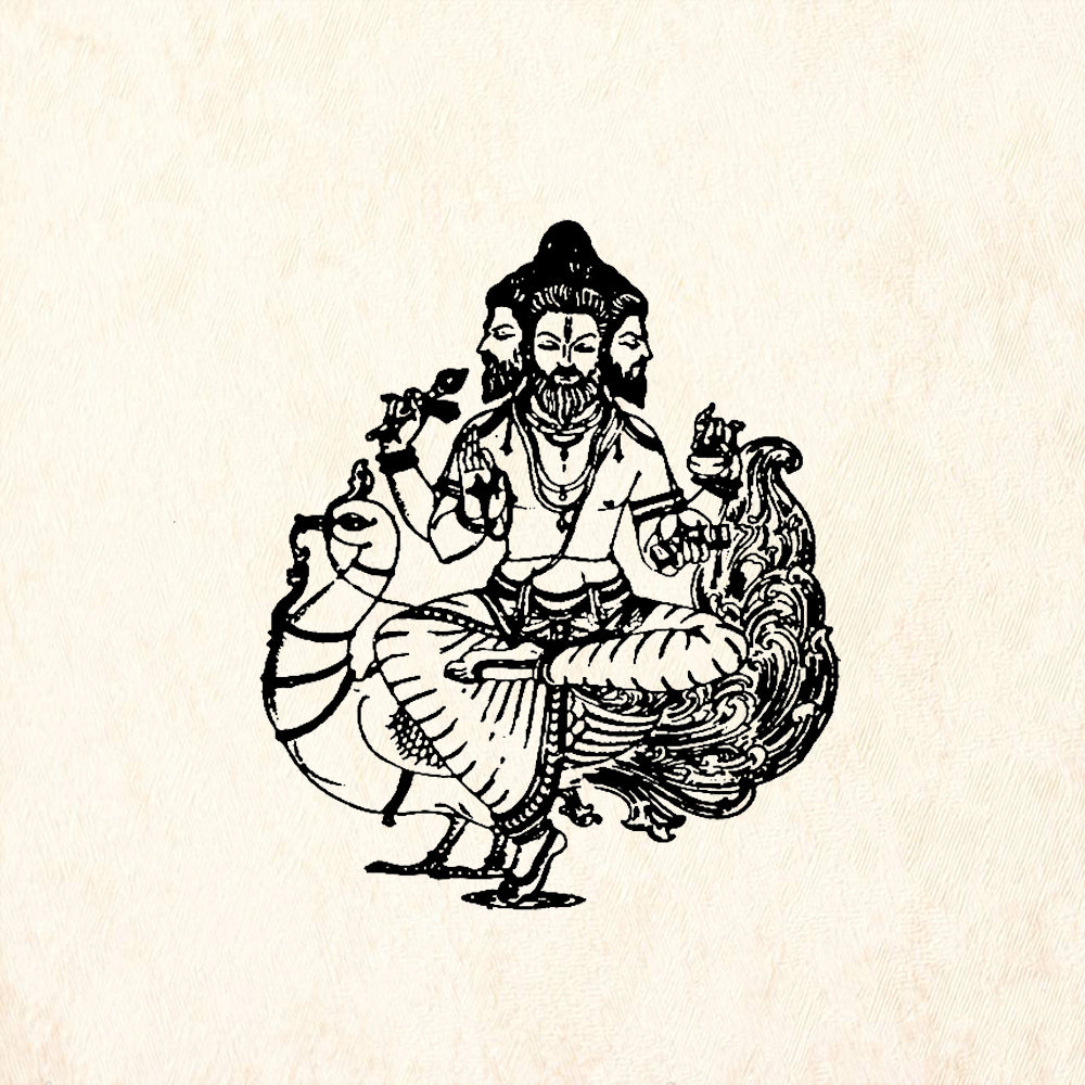 StampaFe Dattatreya Rubber Art Stamp