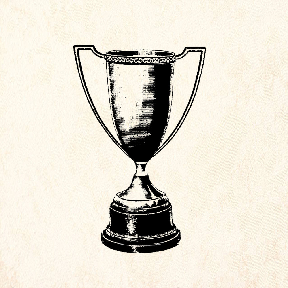 StampaFe Trophy Rubber Art Stamp