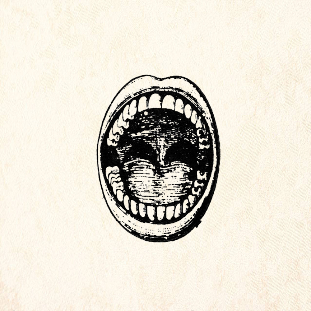 StampaFe Open Mouth Rubber Art Stamp