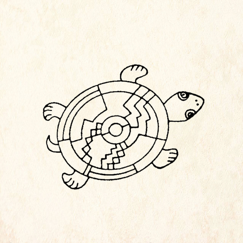 StampaFe Turtle Rubber Art Stamp