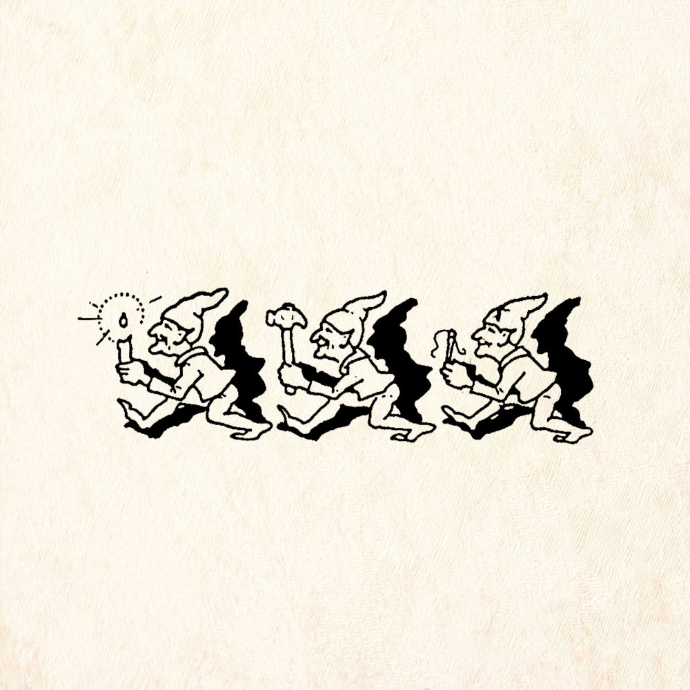StampaFe Elves Rubber Art Stamp