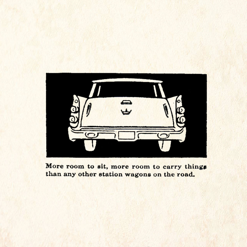 StampaFe Station Wagon Rubber Art Stamp