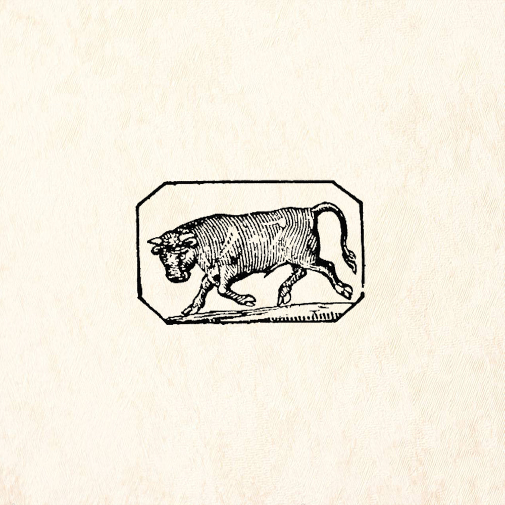 StampaFe Taurus Celestial Rubber Art Stamp