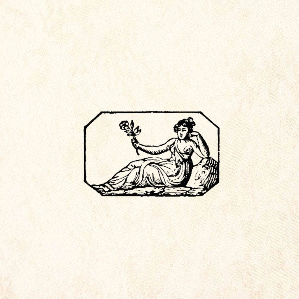 StampaFe Virgo Celestial Rubber Art Stamp