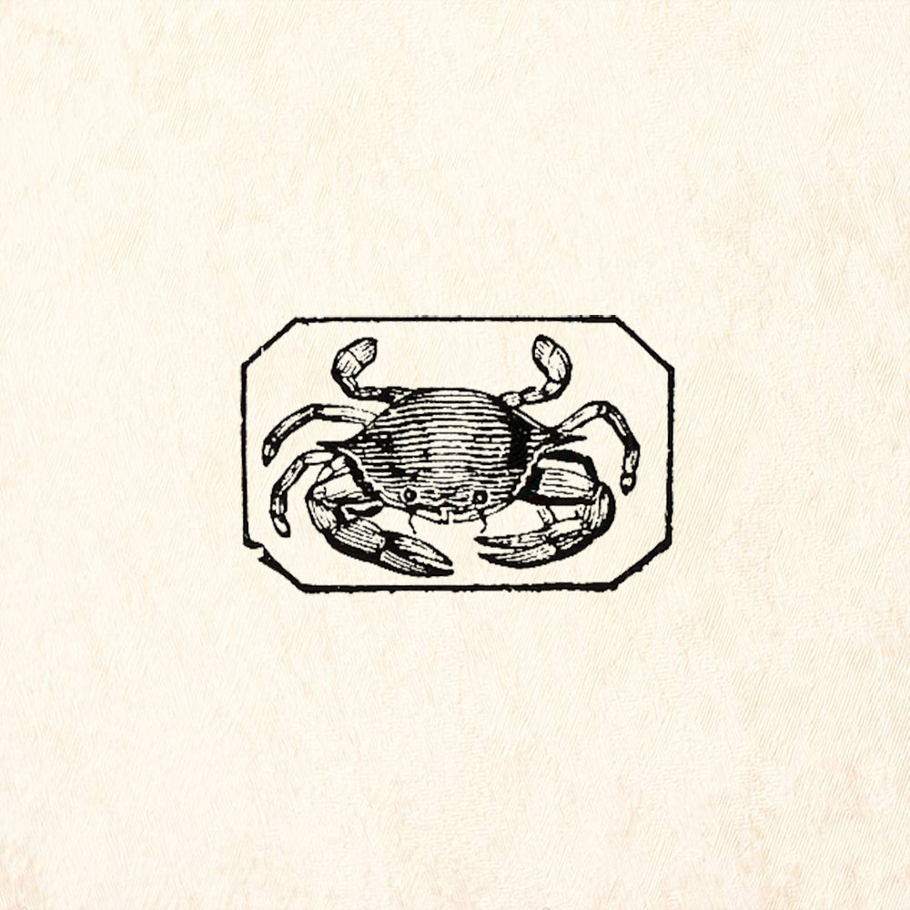 StampaFe Cancer Celestial Rubber Art Stamp