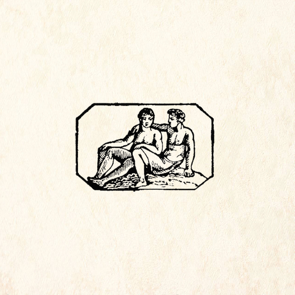 StampaFe Gemini Celestial Rubber Art Stamp