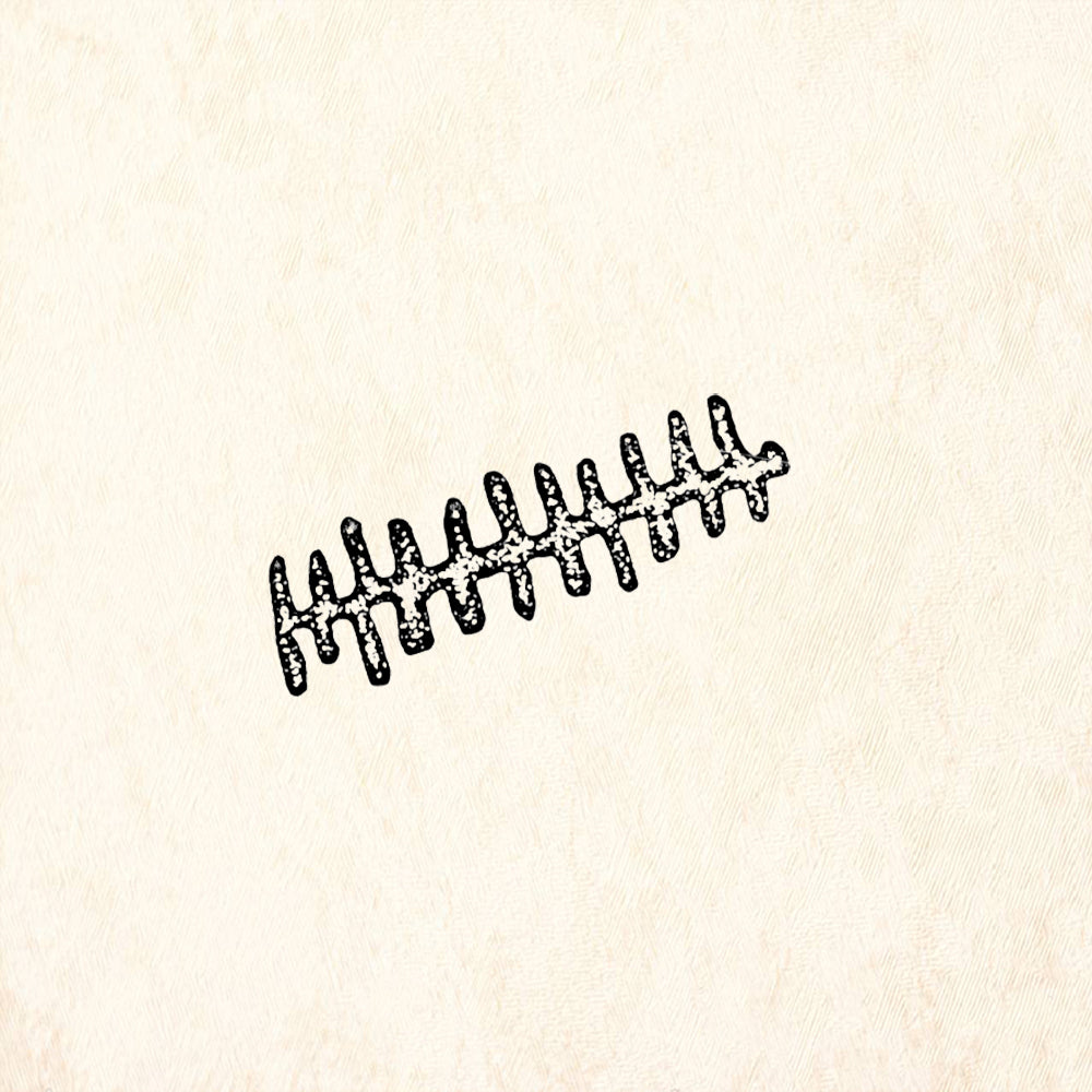 StampaFe Ladder Southwestern Petroglyph Rubber Art Stamp