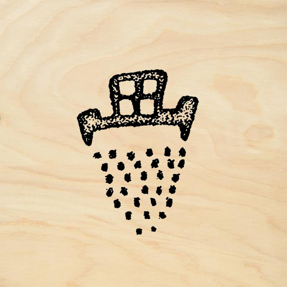 StampaFe Four eyed Ghost Southwest Rubber Art Stamp