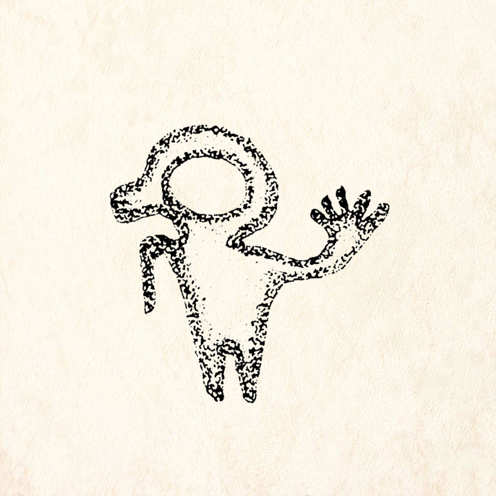 StampaFe Greeting Southwest Rubber Art Stamp