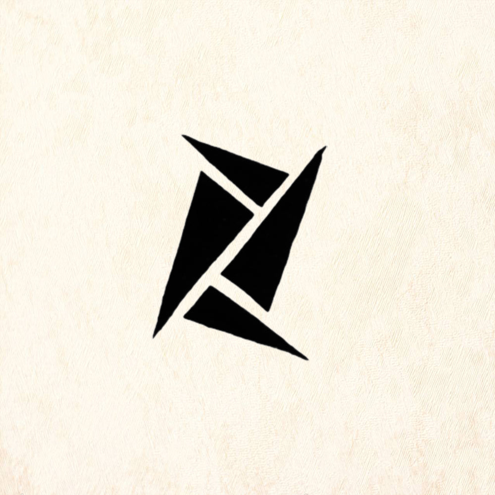 StampaFe Angular Arrow Geometric Rubber Art Stamp