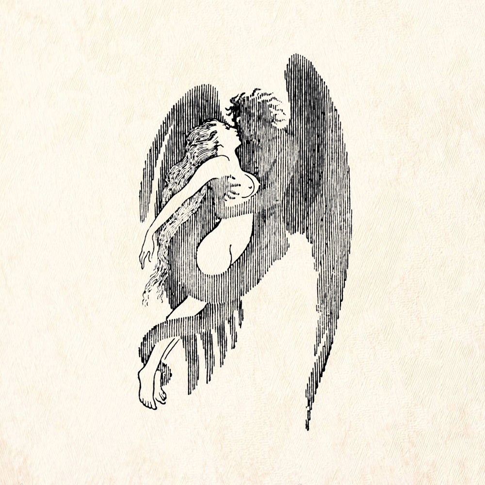 StampaFe Swept Away Celestial Rubber Art Stamp