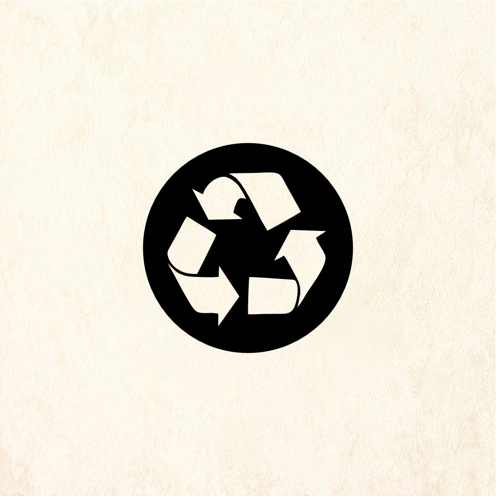 StampaFe Recycle circle - Rubber Stamp 1.25 x 0.75